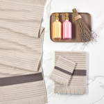 PROVANCE Хейзел Комплект полотенец махровых, 100% хлопок, 30х50, 50х90, 70х130, 500г/м, бежевый