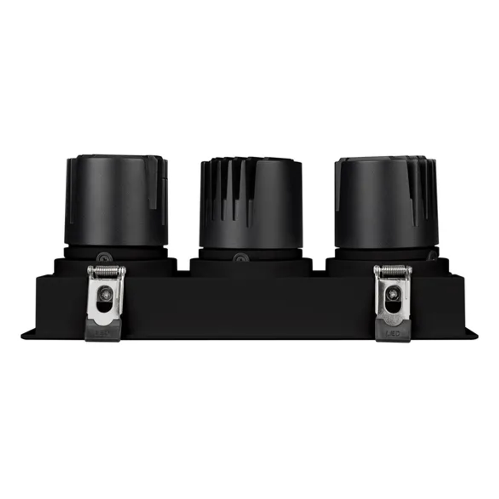 Светильник MS-FLOW-BUILT-S230x85-3x6W Warm3000 (BK, 15 deg, 230V) (Arlight, IP20 Металл, 5 лет) 061271