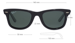 Ray Ban Wayfarer RB 2140 902 / 50 мм