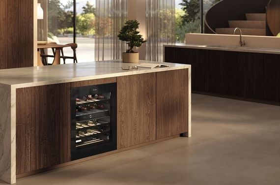 Встраиваемый винный шкаф Miele KWTUS 7096 E