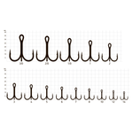 Крючки Saikyo тройн.7001OR №  6 (50шт)