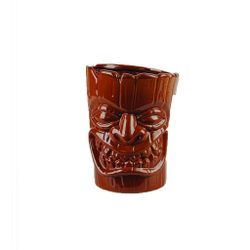 Бокал стакан для коктейля 640 мл "Тики" d 10,5 см h13,6 см коричневый керамика B'Guys P.L.- Barbossa