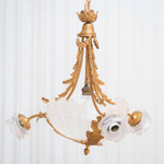 Люстра из бронзы