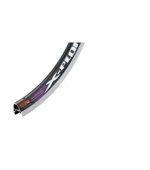 Обод 29" WEINMANN CROSS SOUNTRY алюминиевый, двойной, 32H, 622x19/24.3x25мм, A/V, анодированный, черный