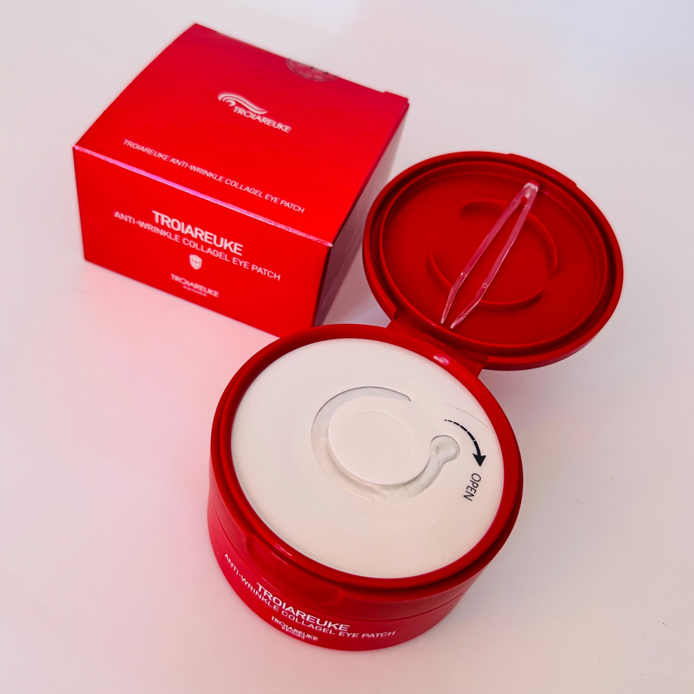 Патчи для глаз с коллагеном TROIAREUKE Anti-Wrinkle Collagel EYE Patch 60 шт.