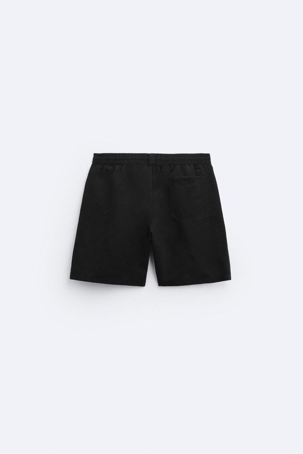 ZARA ДЛИННЫЕ ПЛАВКИ, ЧЕРНЫЙ