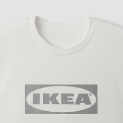 IKEA AURTIENDE  (ИКЕА АУРТИЕНДЕ)  -  Футболка, белая, L/XL