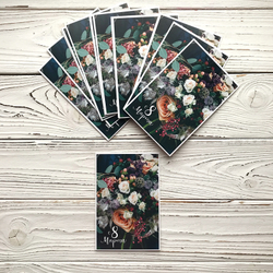 Открытка 10 х 15 см, С 8 марта