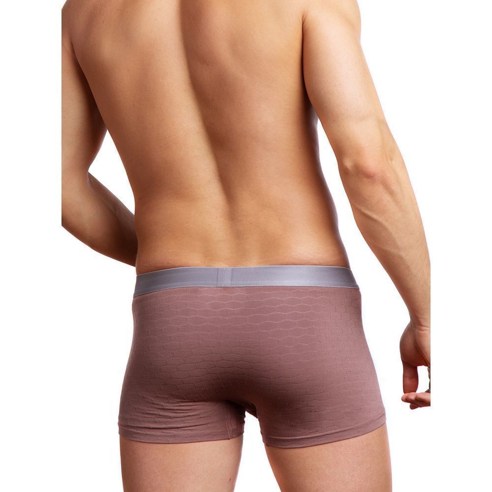 Мужские трусы боксеры коричневые Sergio Dallini SG2304-1