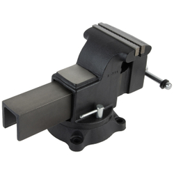 WDK-BV150 Профессиональные слесарные тиски поворотные с наковальней 150 мм