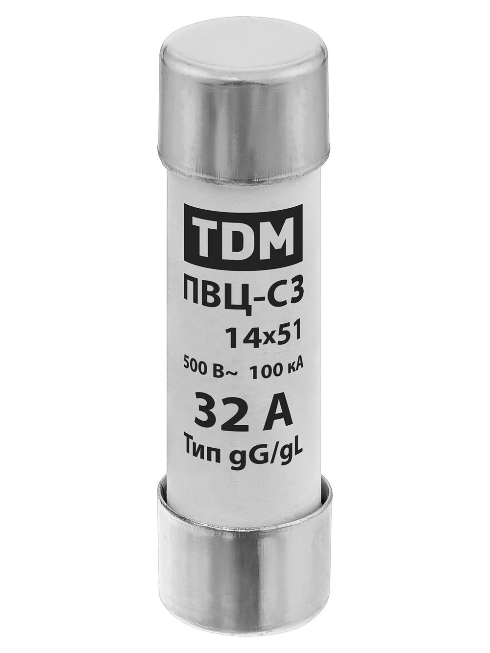 Плавкая вставка ПВЦ-С3 14х51 32А TDM SQ0729-0019