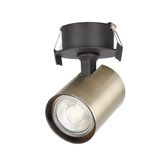 Встраиваемый спот Crystal Lux CLT 017C BL-BZ