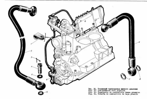 Рукав гибкий к ТНВД СБ 535-07