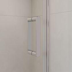 Душевая дверь RGW LE-009 (LE-004 + Z-09+профиль A-14) (Прозрачное, 1800)