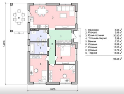 Проект Дома 110,23 кв. м К-124