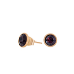 Серьги пусеты Fiore Luna Burgundy SWE297 B RG