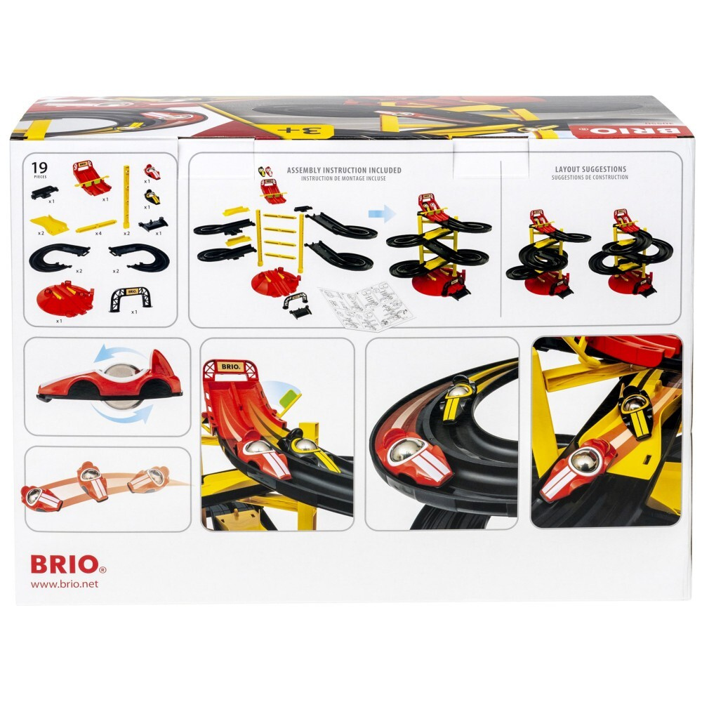 Brio - Набор Гоночная башня + 2 машинки 30550 / артикул   30550  / GTIN 7312350305500