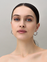 Серьги "Knot" Silver