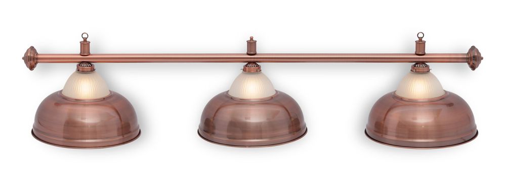 Светильник Fortuna Crown Red Bronze 3 плафона