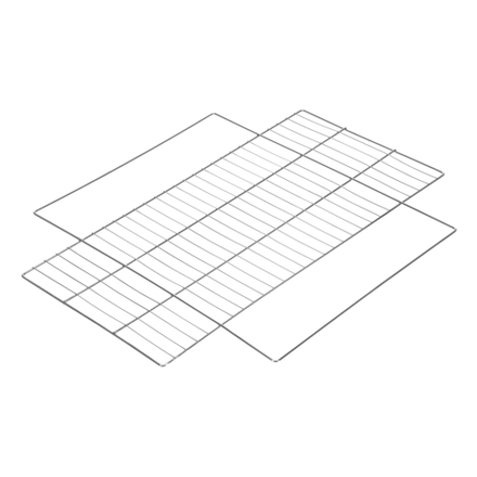 Решетка-гриль 480х240 мм, хромированная, Camping Palisad