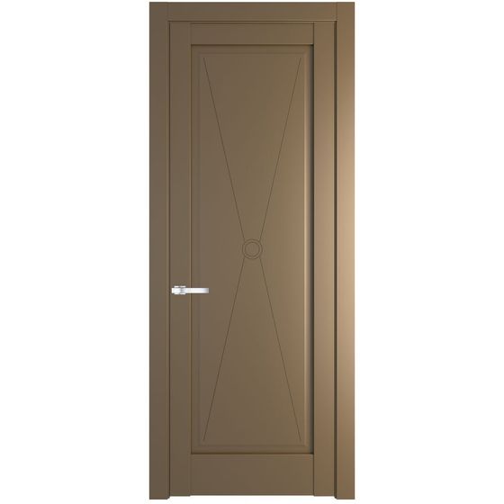Фото межкомнатной двери эмаль Profil Doors 1.1.1PM перламутр золото глухая