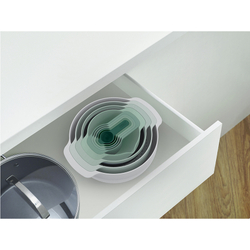 Набор мисок nest 9 plus, зеленый, 9 пред.