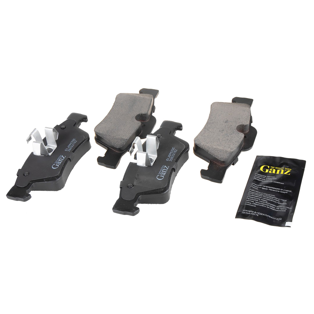 Колодки задние PRO-Line Ceramic MB ML(W164)/GL(X164) 04- GANZ GIJ09533C