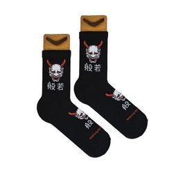 Носки BOOMERANGS Демон Хання, черный