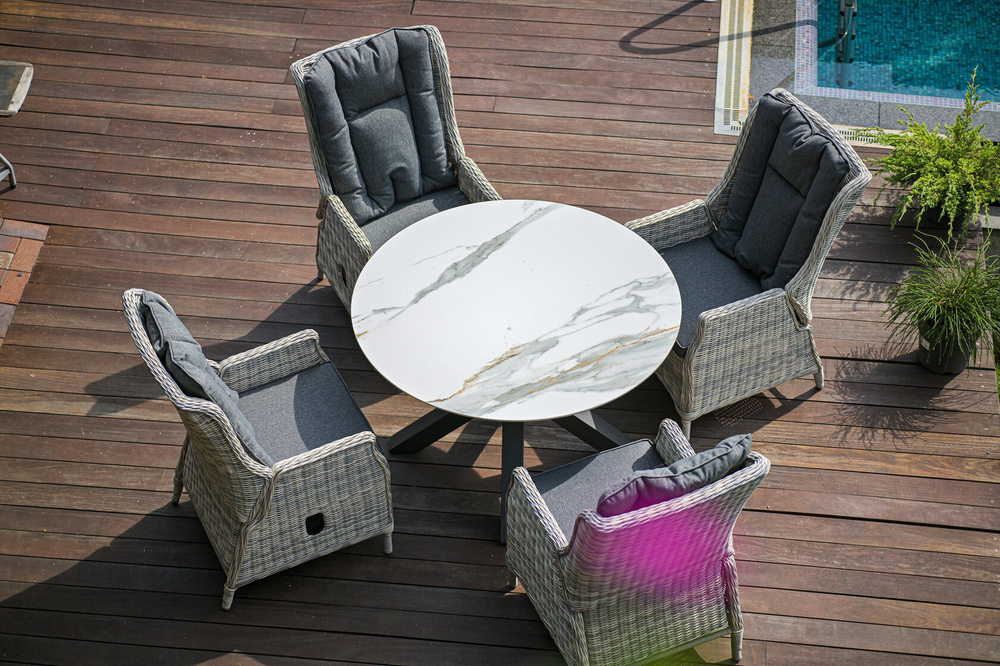 Обеденный стол ФЛОРЕНЦИЯ 120 Белый