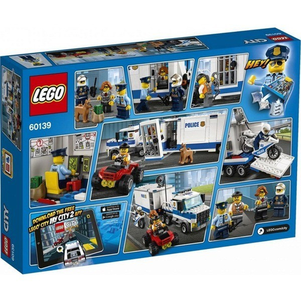 LEGO City: Мобильный командный центр 60139 — Mobile Command Center — Лего Сити Город