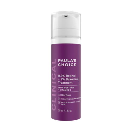 Сыворотка Paula's Choice Clinical 0.3%Retinol + 2%Bakuchiol Treatment 30 мл