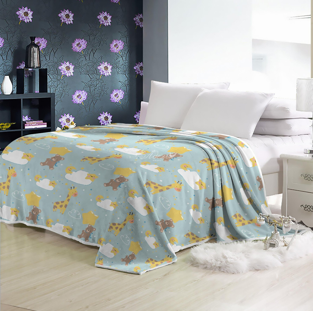 Занзибар Плед велсофт  100*140 pled01030