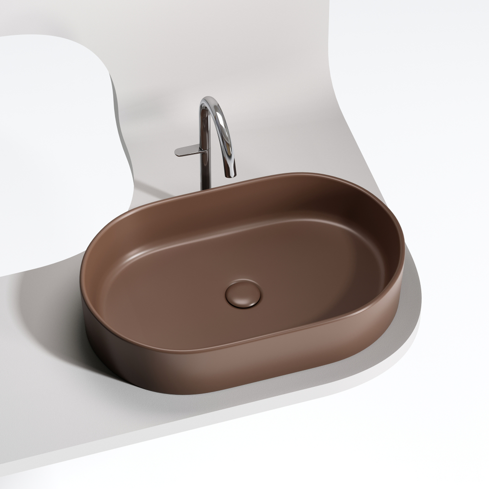 Раковина Ceramica Nova Element 60 см CN6048MDB темно-коричневая