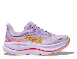 Кроссовки для бега женские Hoka Bondi 9 W Фиолетово-Оранжевые