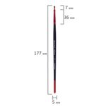 Кисть синтетика, плоская № 2, BRAUBERG PREMIUM, 201011