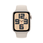 Часы Apple Watch SE (2023), ремешок цвета «сияющая звезда»