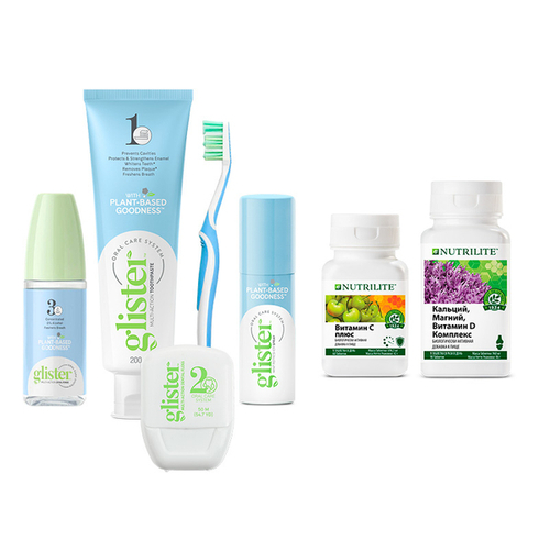 Набор Oral Care с зубными щетками средней жесткости