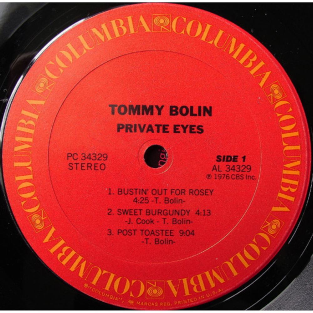 Tommy Bolin / Private Eyes (LP)