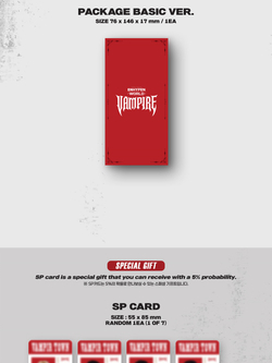 товары ENHYPEN - ENHYPEN WORLD COUPON CARD COLLECTION VAMPIRE BASIC Version