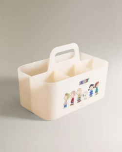 ZARA HOME НАСТОЛЬНЫЙ ОРГАНАЙЗЕР ДЛЯ ДЕТЕЙ PEANUTS™, КРЕМОВЫЙ