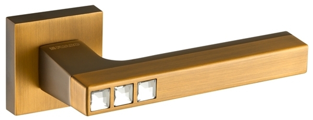 [ТОВАРА НЕТ В НАЛИЧИИ] Ручка Фуаро CRYSTAL FLASH DM CF-17, цвет кофе (гарантия - 12 месяцев)