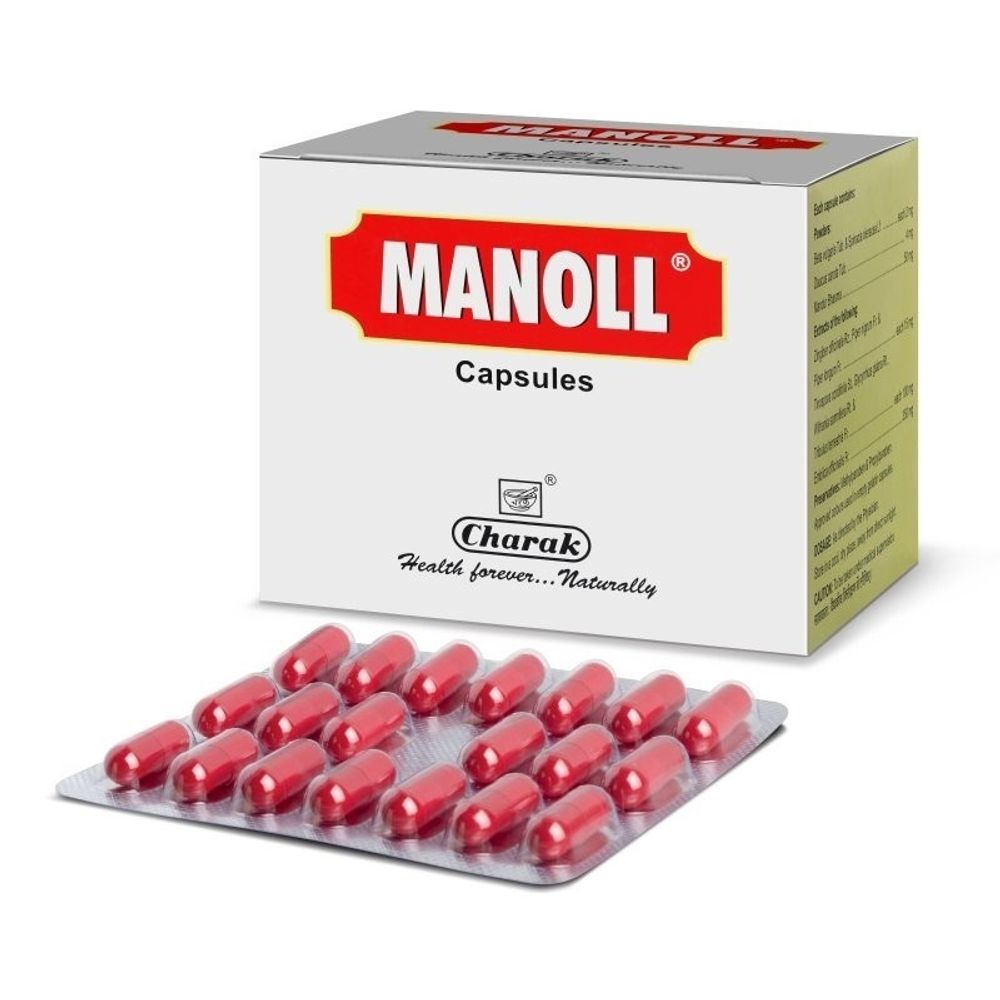 БАД Charak Manol Антиоксидант, иммуномодулятор 20 капс