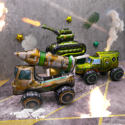 Фигура 3D Военный грузовик (25''/64 см)