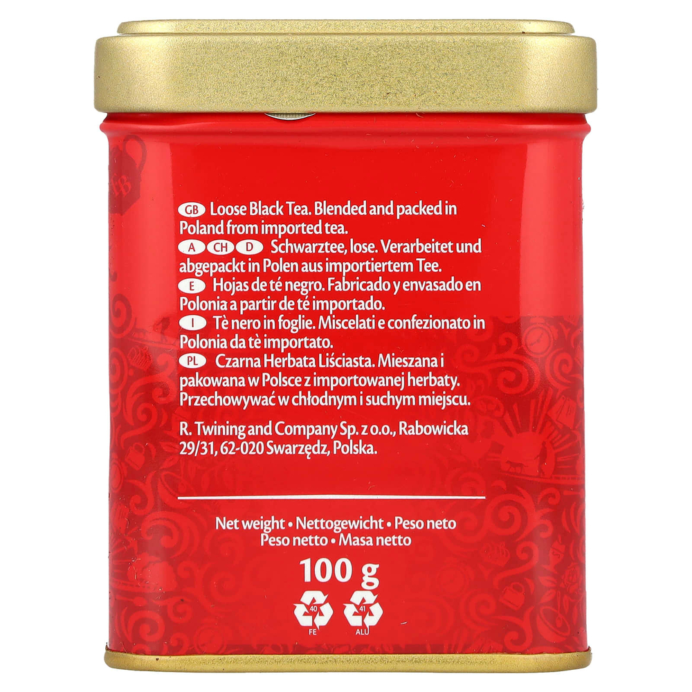 Twinings, «Английский завтрак», рассыпной чай, 100 г (3,5 унции)