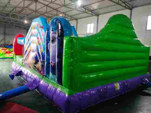 Коммерческий надувной батут «Царство зверей», 5x5x2.8 м.