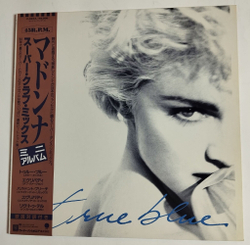 Винтажная виниловая пластинка LP Madonna True Blue (Super Club Mix) Mini-Album (Japan 1986) (Obi)