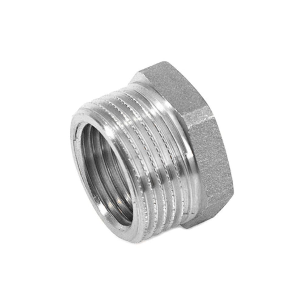 Футорка STOUT - 3/4&quot; x 1/2&quot; (никелированная)