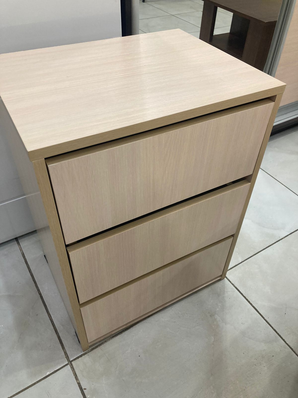 Стеллаж-тумба Мираж (364) млечный дуб