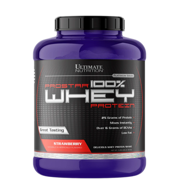 Ultimate Nutrition Prostar 100% Whey Protein 2.39 kg , Концентрат сывороточного протеина