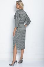 Платье Фокси (черно-бежевое) П11249 LT Collection